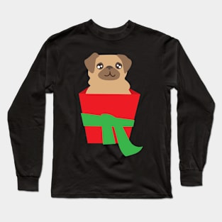 Christmas dog Long Sleeve T-Shirt